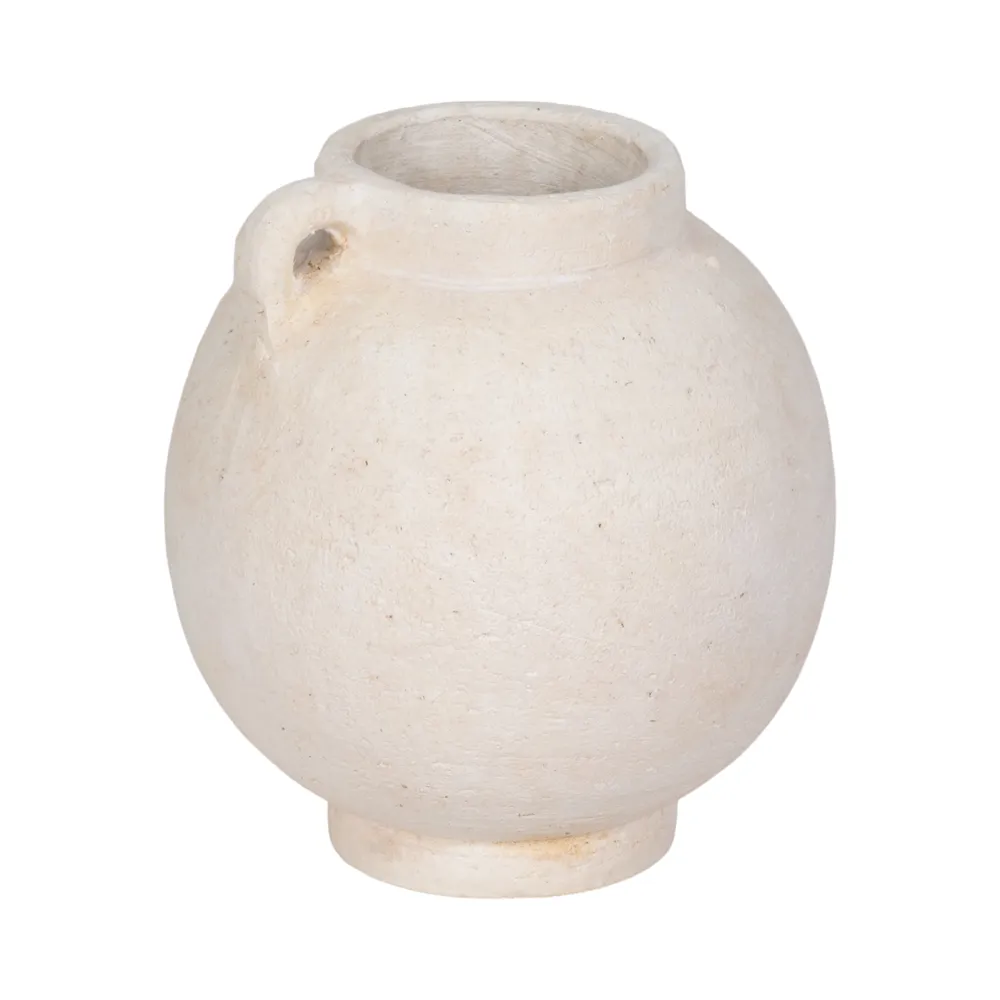 CORBINFORD WHITE VASE 8 (IN)