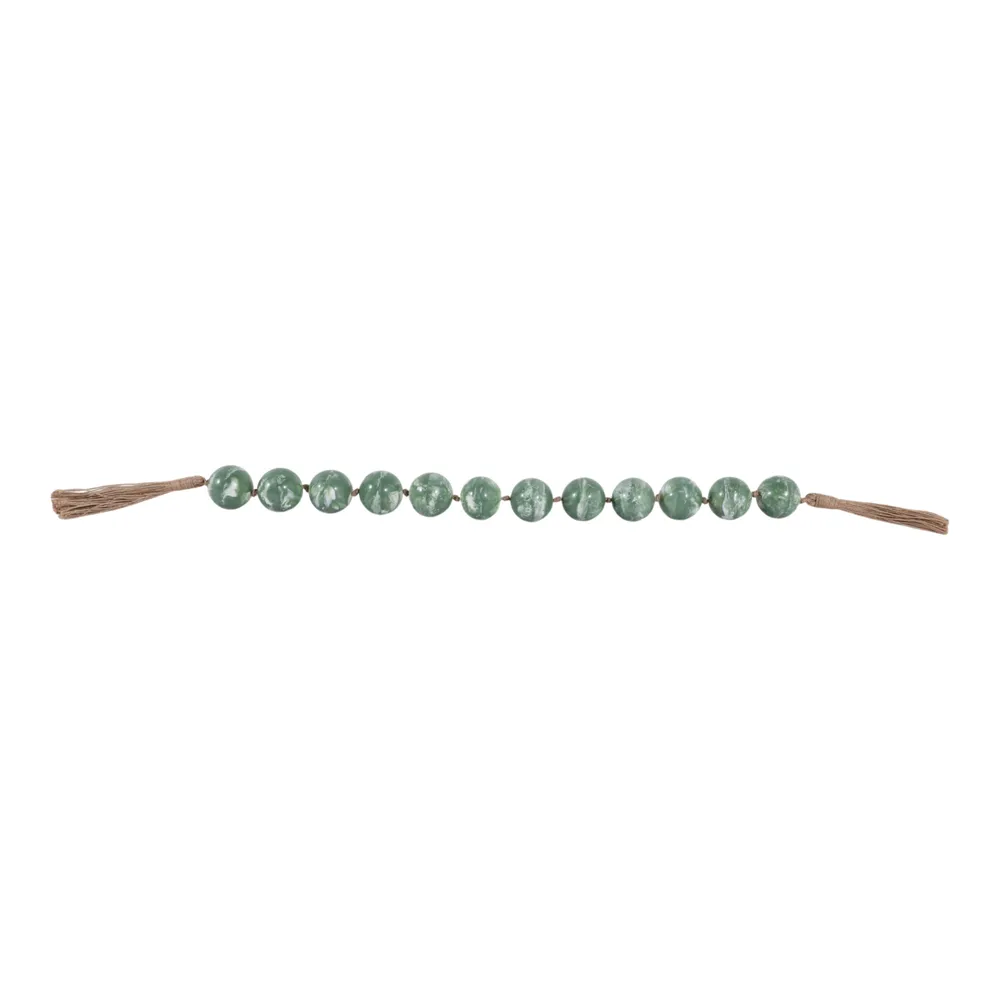 PALMERHAVEN GREEN BEAD 2 (IN)