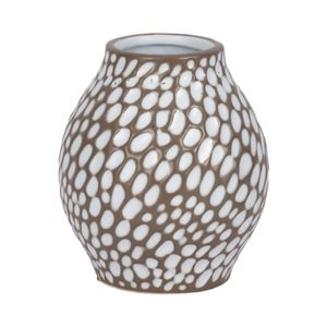 HARPERMILL BROWN VASE 6 (IN) 4
