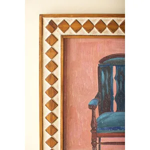 Set of 2 Framed Chair Paintings 2