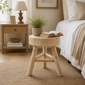 MARCWELL IVORY STOOL 16 (IN) 2