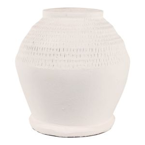 ROWANWORTH WHITE VASE 12 (IN) 5