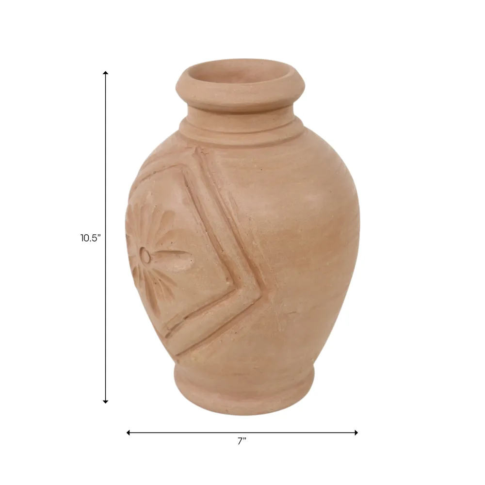 GAVIN RED VASE 11 (IN)