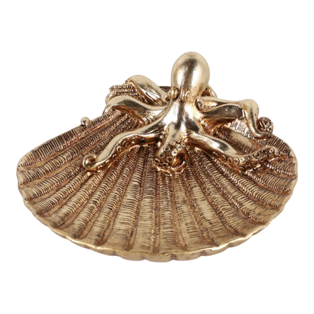 HANKWOOD GOLD TRINKET DISH 2 (IN)