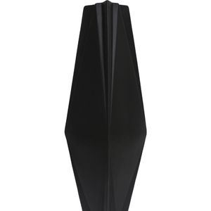 TARASIDE BLACK VASE 33 (IN) 4