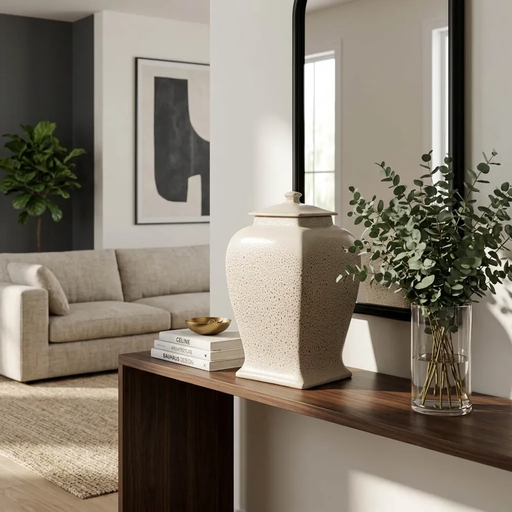 VALEBURN BEIGE JAR 20 (IN)