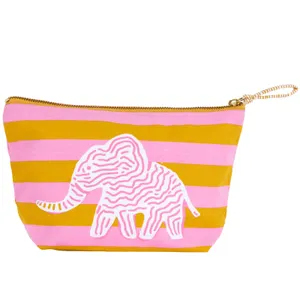 Elephant Essential Canvas Pouch Set of 2 7