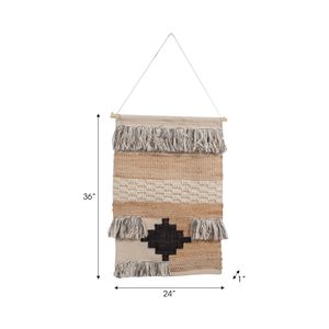CROSBYWELL TAN WALL HANGING 36 (IN) 8