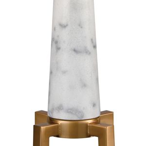 Rocket 27'' High 2-Light Table Lamp - Aged Brass 4