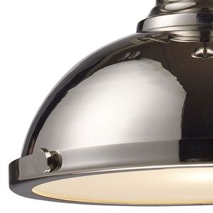 Chadwick 13'' Wide 1-Light Pendant - Polished Nickel 2