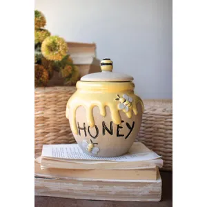 Ceramic Honey Jar 1