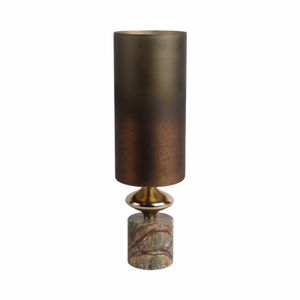 OPALHAVEN BROWN GLASS VASE 17 (IN) 1