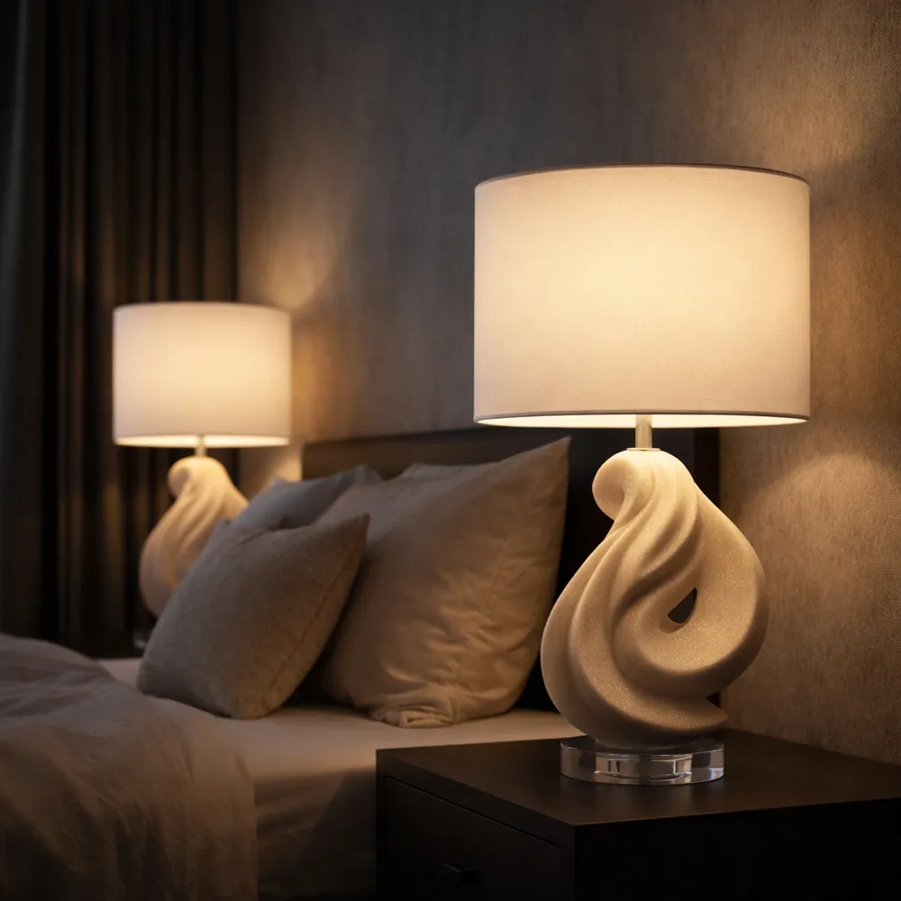 HARKENLAKE WHITE LAMP 22 (IN)