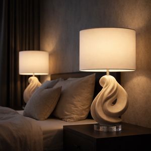 HARKENLAKE WHITE LAMP 22 (IN) 13