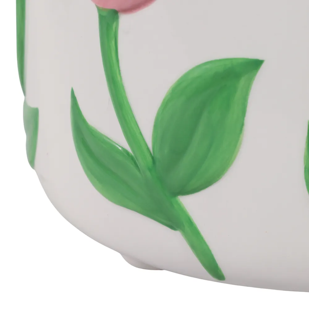 GARTONDALE SET OF 2 PINK PLANTER 8 (IN)