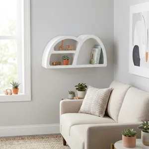 NOLANPARK WHITE WALL SHELF 12 (IN) 9