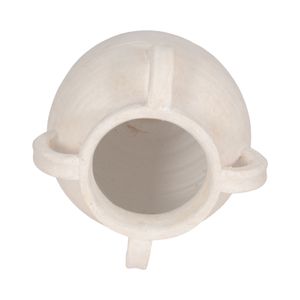 SKYELAKE WHITE VASE 12 (IN) 6