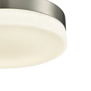 Holmby 11'' Wide 1-Light Flush Mount - Satin Nickel 4
