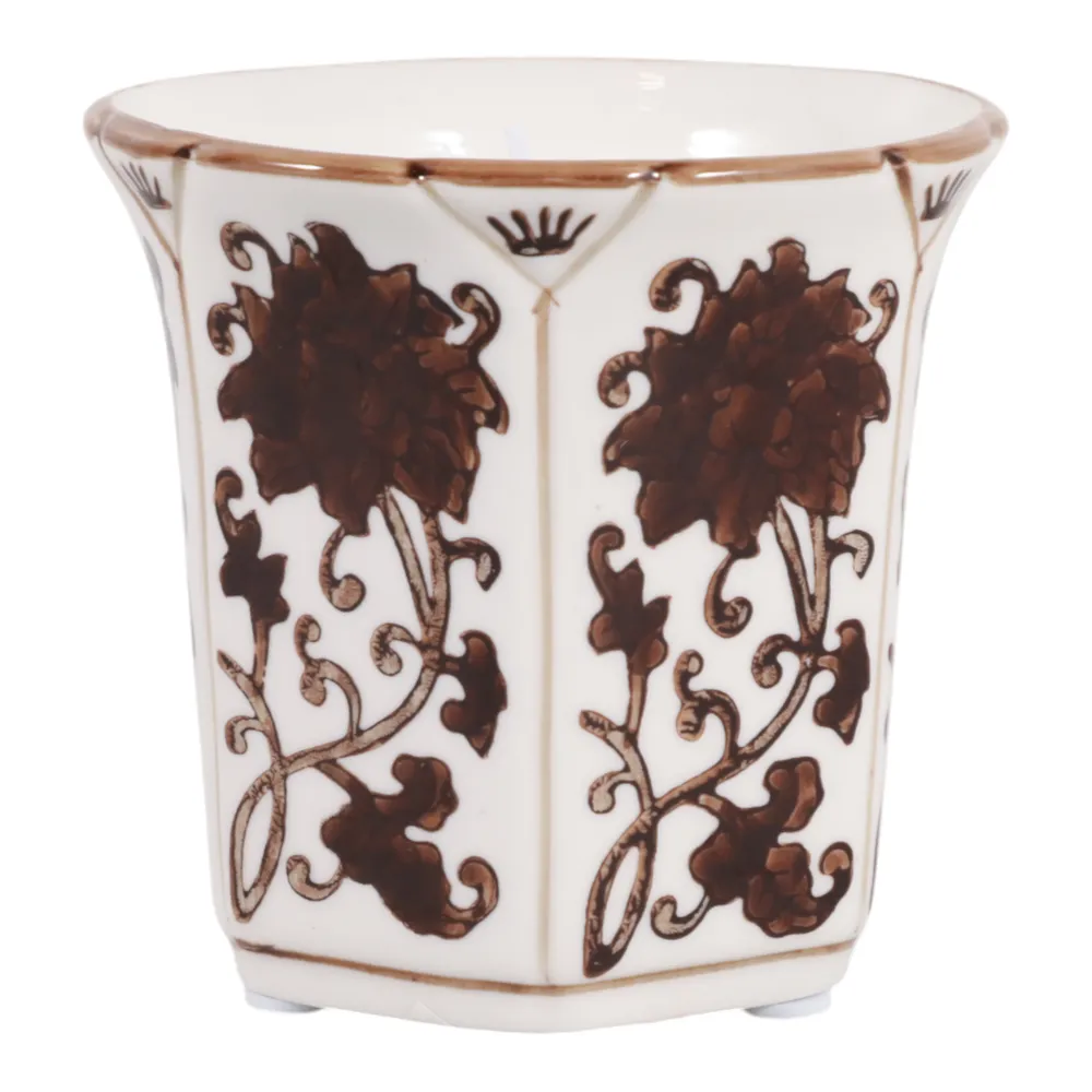 GREERWORTH BROWN CANDLE 4 (IN)