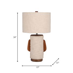 BAIRDWICK IVORY LAMP 24 (IN) 10