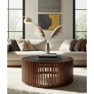 REIDMORE BROWN COFFEE TABLE 17 (IN) 11