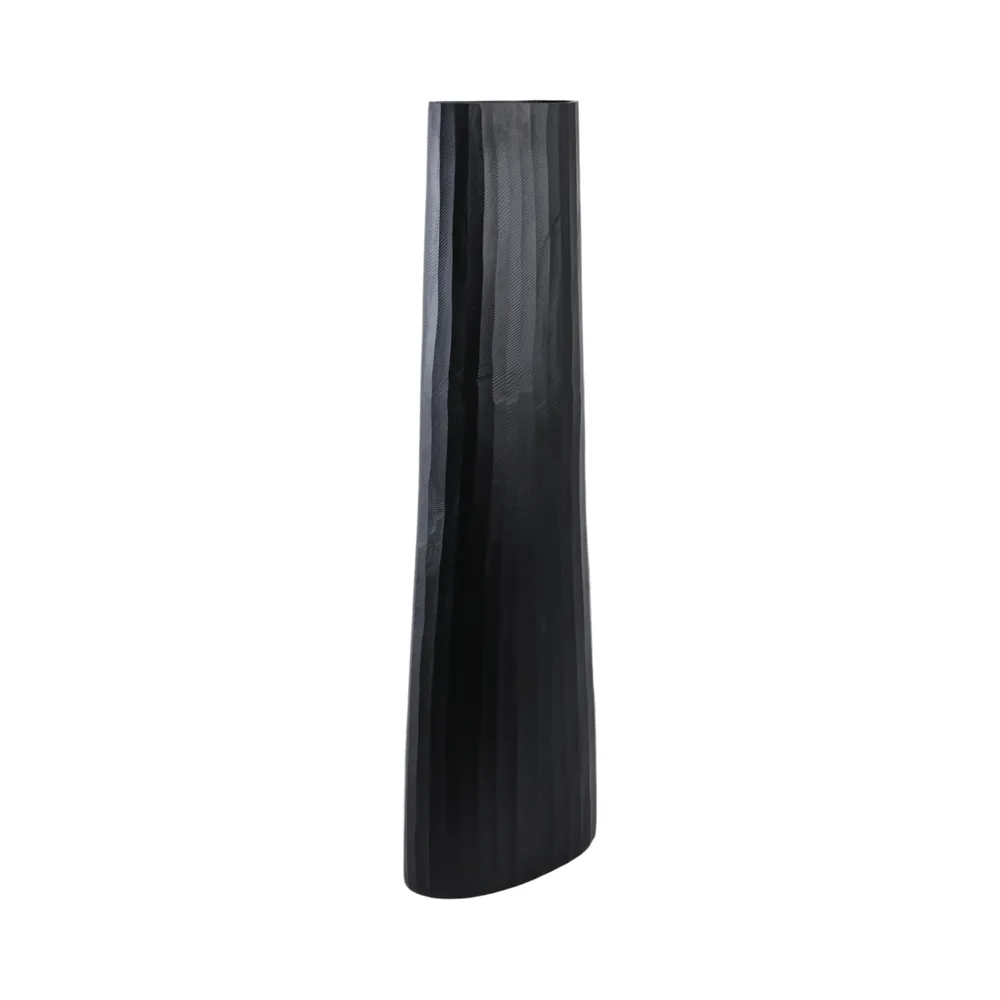 NATECROSS BLACK VASE 36 (IN)