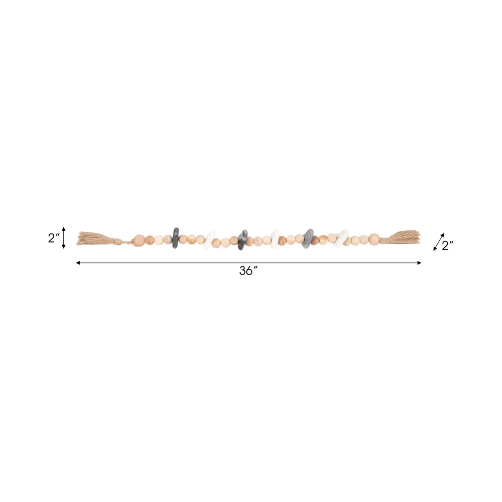 CHLOEWELL TAN BEAD 2 (IN)