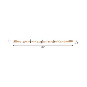 CHLOEWELL TAN BEAD 2 (IN) 8