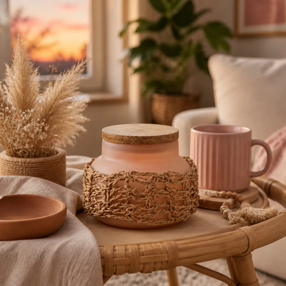 LEXGATE PINK CANDLE 4 (IN)