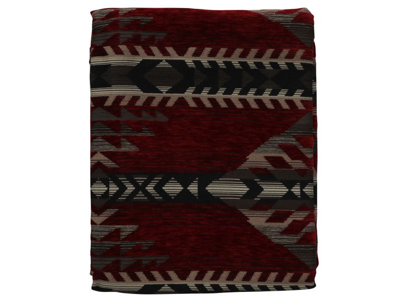Gallop Claret Throw - 54x72 3