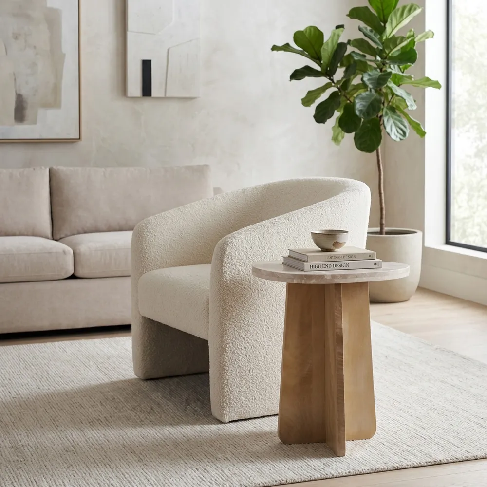KANERIDGE BROWN TABLE 24 (IN)