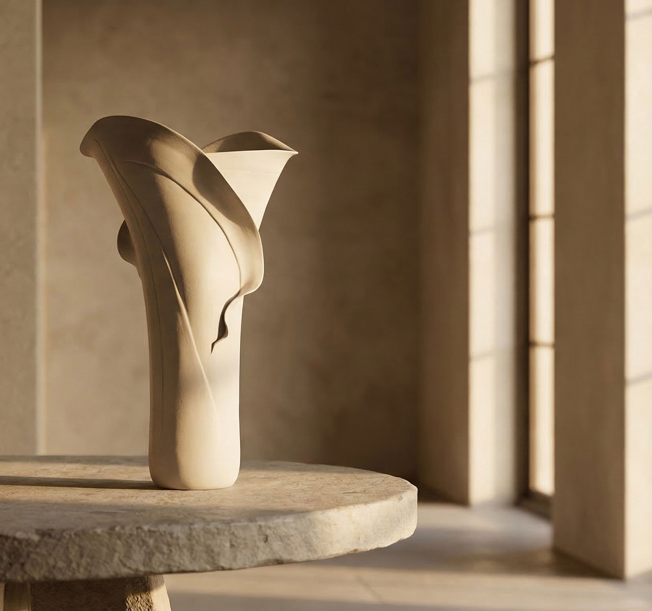 Goyen Beige Vase 2