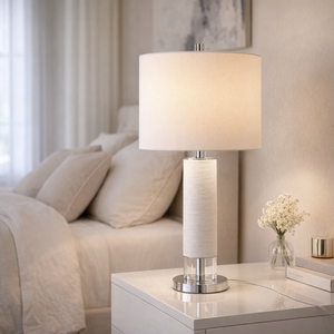 JANELAKE WHITE LAMP 28 (IN) 2