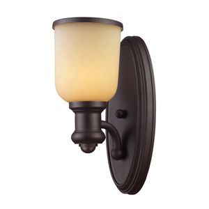 Brooksdale 13'' High 1-Light Sconce - Oiled Bronze 1