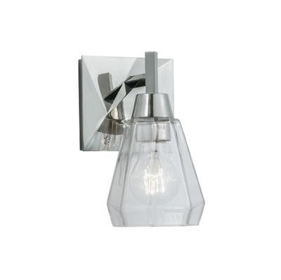 Arctic 8.5″ High 1-Light Sconce - Polished Nickel