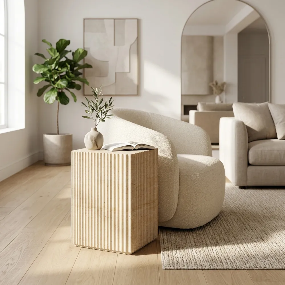LONDONGROVE IVORY TABLE 19 (IN)