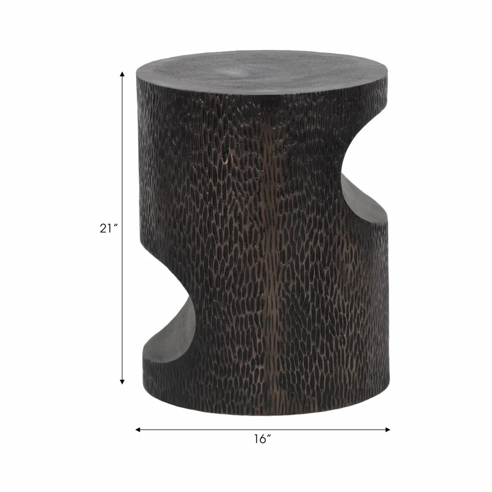 KANEWOOD BRONZE STOOL 21 (IN)