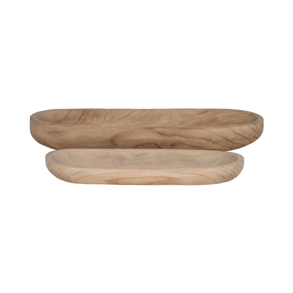 ELTONWIND SET OF 2 BROWN BOWLS 4 (IN)