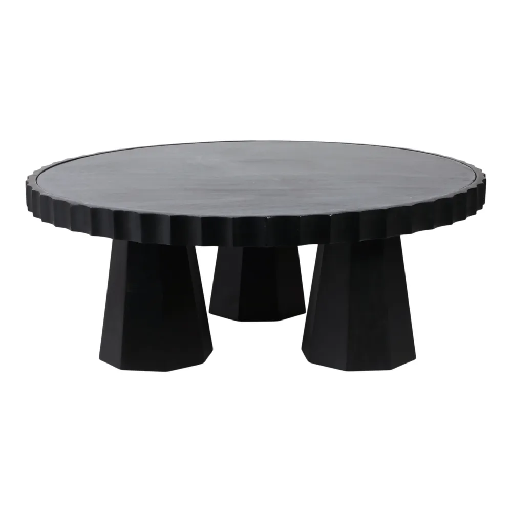 YATESMORE BLACK COFFEE TABLE 17 (IN)