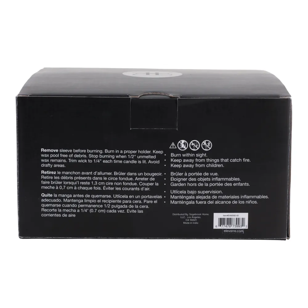 STONELEY HAVEN BERGAMONT & CLARY CANDLE 4 (IN)
