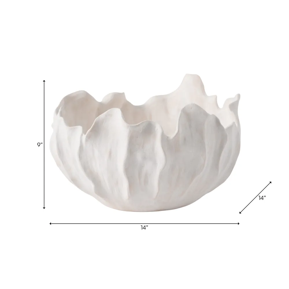 ETHANHAM IVORY BOWL 9 (IN)