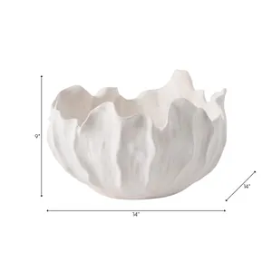 ETHANHAM IVORY BOWL 9 (IN) 9
