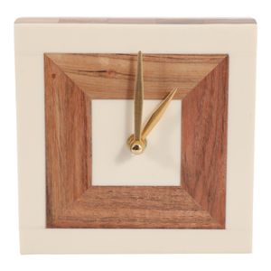 HALSEYFIELD IVORY CLOCK 6 (IN) 1