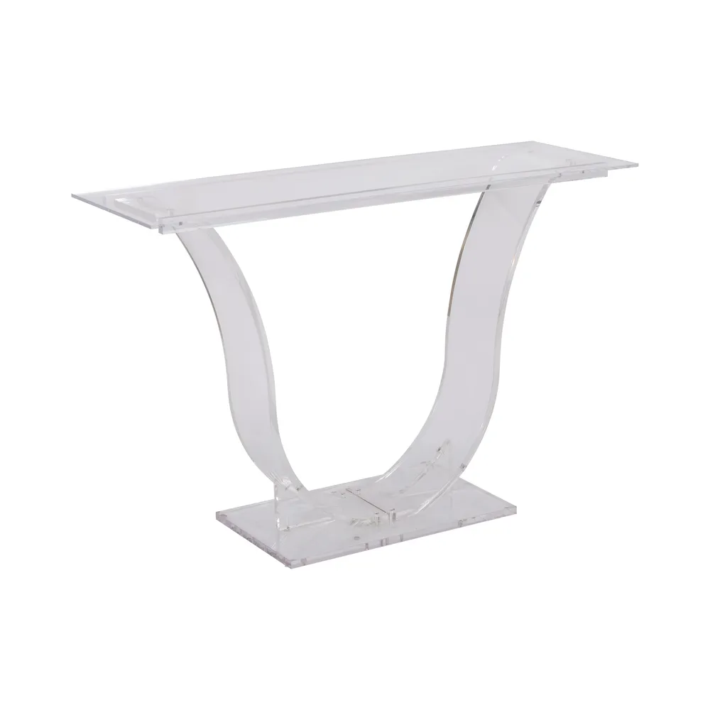 47" DORSEY ACRYLIC CONSOLE TABLE