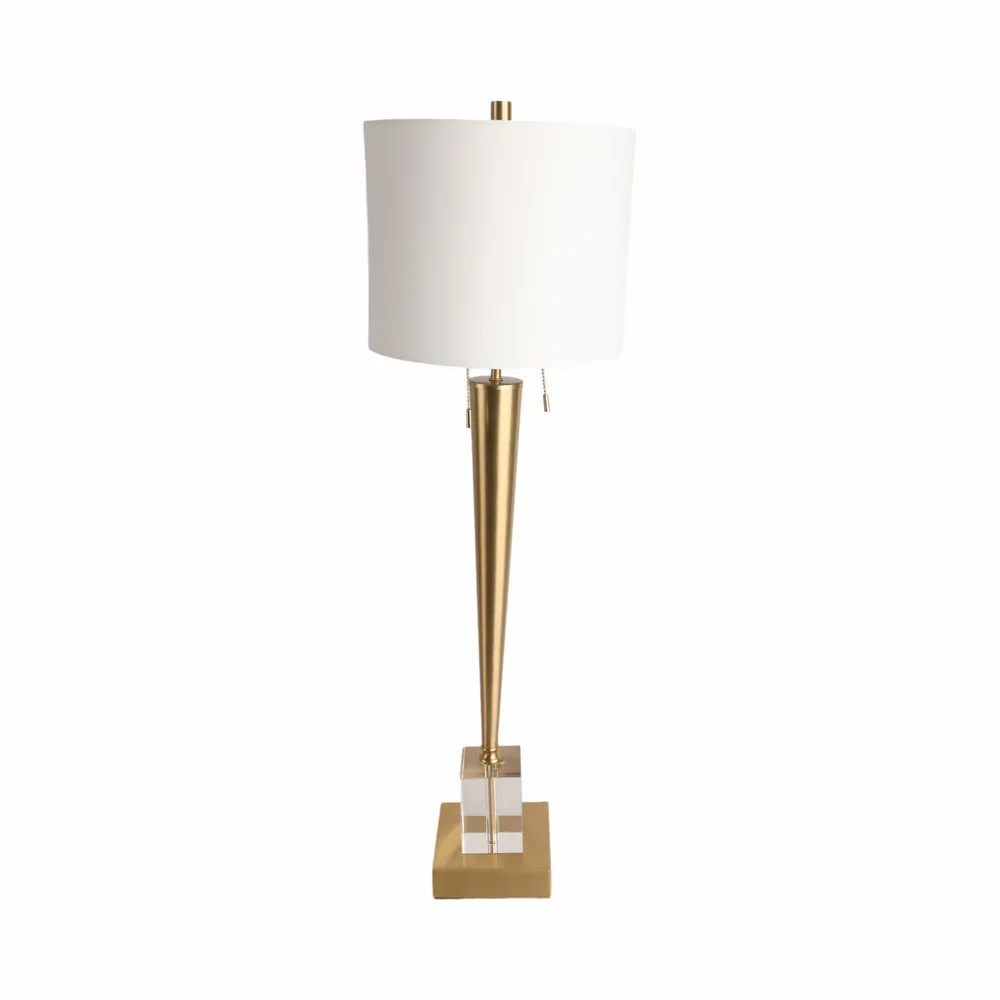 DUNBARWAY GOLD LAMP 36 (IN)