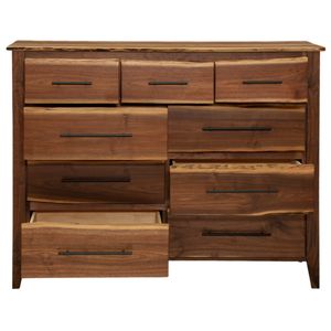 Heartland Walnut Nine drawer Dresser - Premium 7