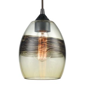 Whisp 6'' Wide 1-Light Mini Pendant - Oil Rubbed Bronze 6