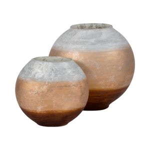 CLAYWORTH WHITE VASE 14 (IN) 9