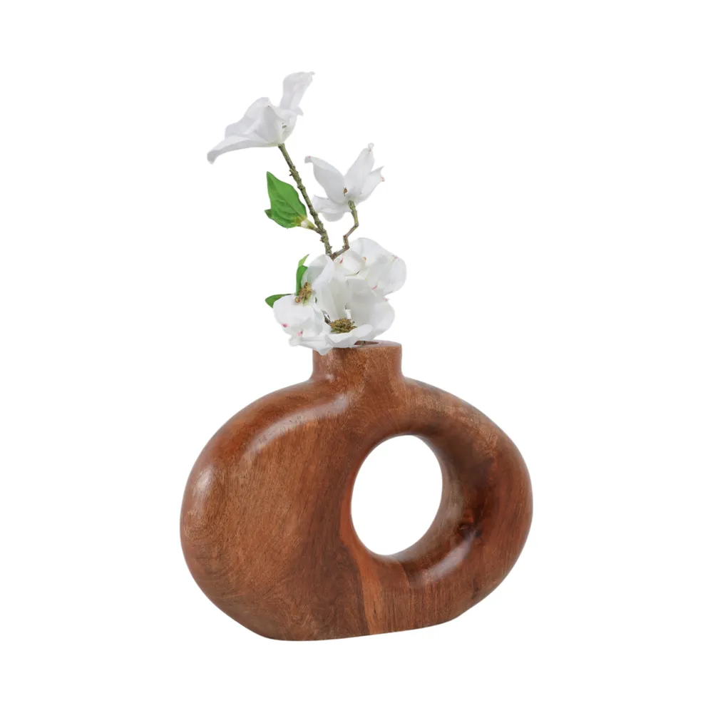 GRIFFINMOOR BROWN VASE 7 (IN)