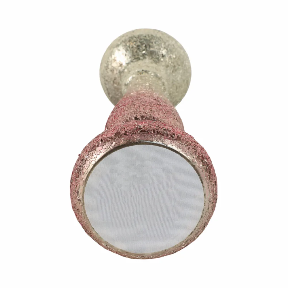 HILTONFIELD PINK CANDLE HOLDER 15 (IN)